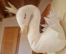 Swan wall decoration