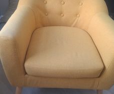 chair mustard