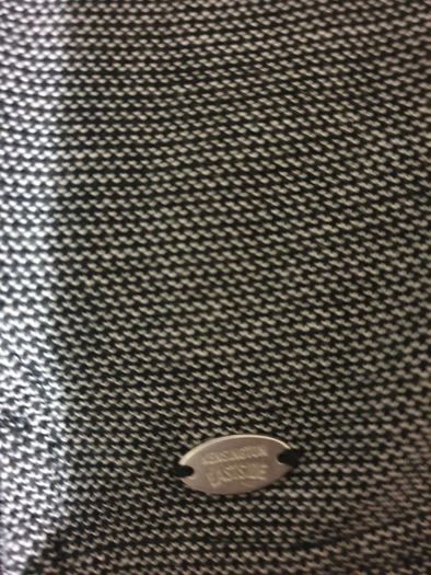 kensington black grey small medium polo shirt