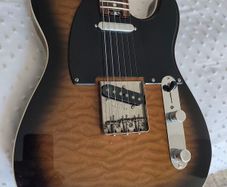 Telecaster - amber quilt