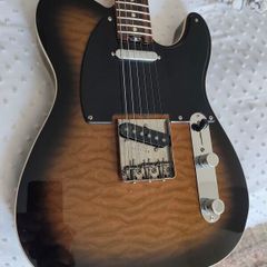 Telecaster - amber quilt