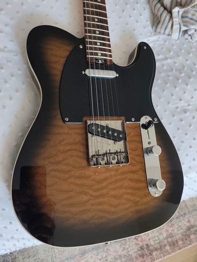 Telecaster - amber quilt