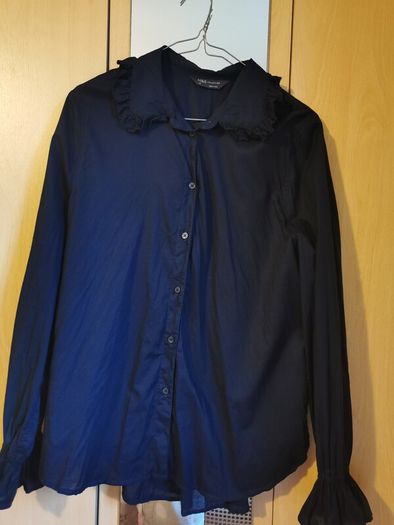 NEW - M&S Long sleeve cotton blouse UK 12