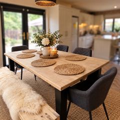 Dining table and chairs