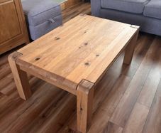 Solid Oak Coffee Table