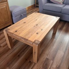 Solid Oak Coffee Table
