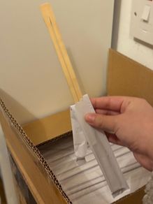 9" Bamboo Chopsticks (Wrapped)