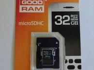 main image for ad 32Gb Micro SDHC Memory Card GoodRam Secure Digital +SD Adapter LIFETIME WARRANTY