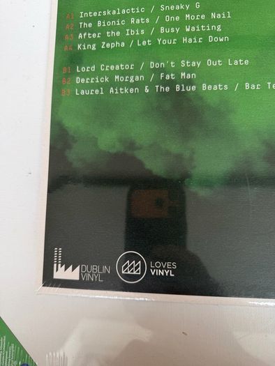 Dublin Loves Vinyl. Sealed albums.