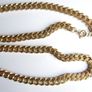 Vintage Gold Plated Neck Chain length 24" Image 9
