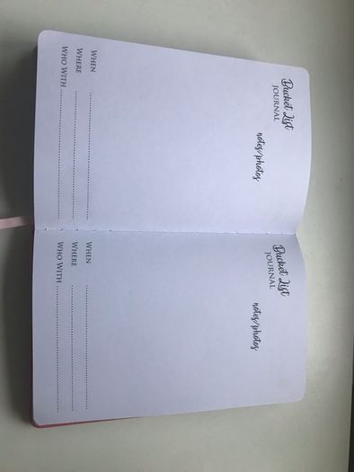 Bucket List Journal