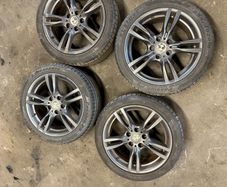 BMW F30 18" wheels and tyres