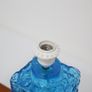 Vintage Swedish Blue Glass Table Lamp, 1960s. Image 5