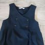 M&S Navy School Pinafore Age 7 Image 2