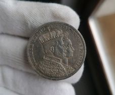 1861 German States Silver Thaler Coin