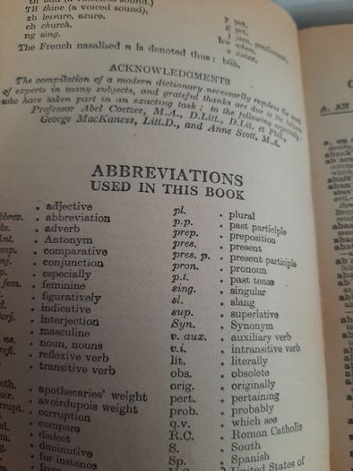 vintage dictionary 1972