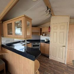 Willerby Aspen Mobile home with Decking & Shed