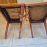 Pair of Antique Victorian Mahogany Balloon Back Chairs Image 4