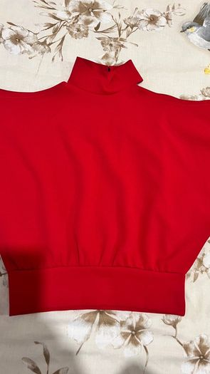 red blouse
