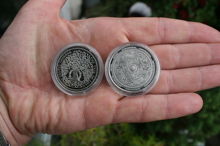 Official Jim Fitzpatrick's Myths and Legends Eriu Medals (20 each)