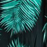 Dunnes Stores Green and Black Palm Print Kimono Beach Cover Up Size L Image 7