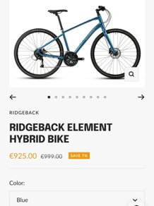 Ridgeback Element Hybrid Bike