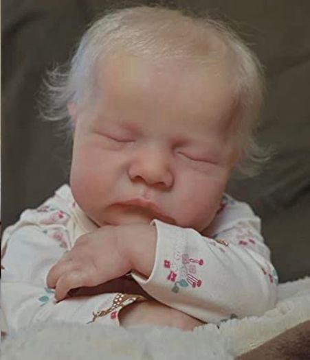 19inch 48cm Reborn Baby Doll Lifelike Baby Doll Levi Blonde Hair Girl Toddler Doll Toy (FREE POSTAGE)