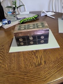 Old treasure box