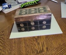 Old treasure box