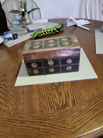 Old treasure box