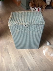 Lloyd Loom laundry basket