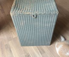 Lloyd Loom laundry basket