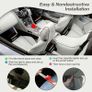 4PCS RGB 72LED Car Interior Atmosphere Decor Light Strips Music Control Dimmable Image 7