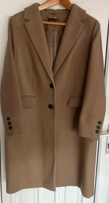 Ladies M&S Full length Camel Coat
