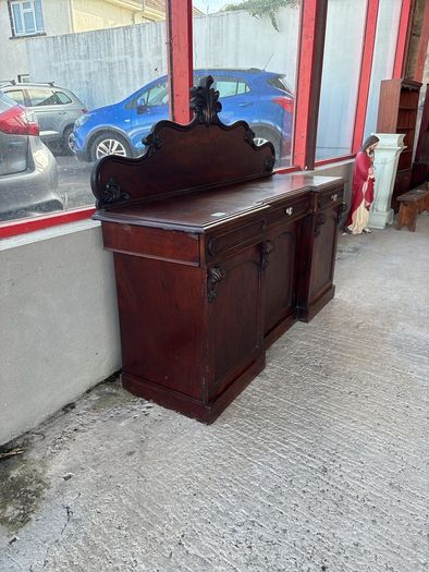 Antique 3 drawer Mahogany Sideboard