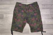G-Star Raw Camo Cargo Shorts Mens Medium W33