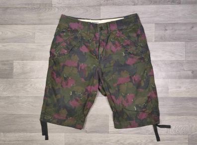 G-Star Raw Camo Cargo Shorts Mens Medium W33