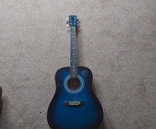 blue guitar
