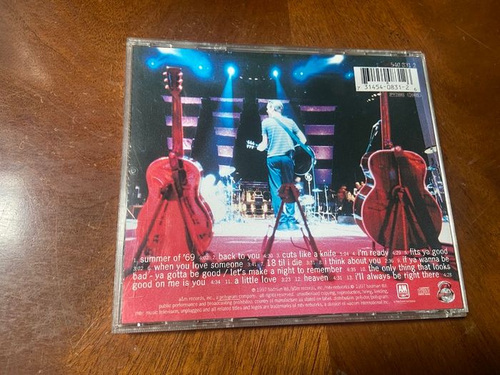 Bryan Adams MTV Unplugged CD
