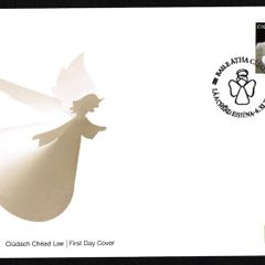 2014 Ireland Christmas 68c Self-adhesive ex Booklet Commemorative Stamp An Post First Day Cover (FDC)