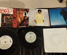 Michael Jackson (& Janet) 7" bundle of 9