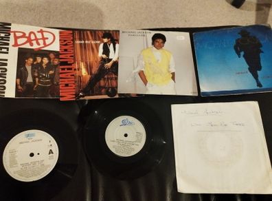 Michael Jackson (& Janet) 7" bundle of 9
