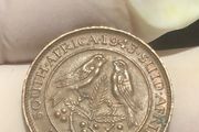 1943 South Africa 1/4d