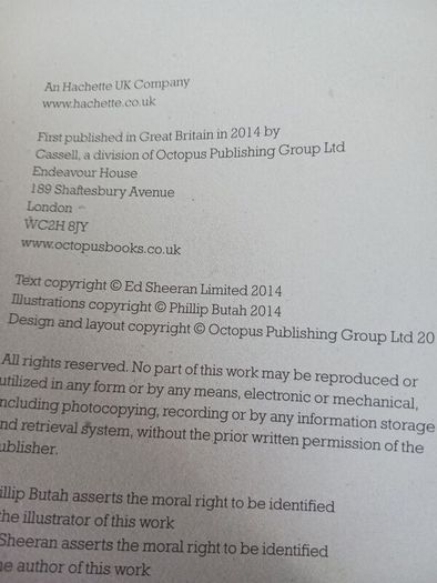 ed sheeran, a visual journey/2014/ 1st edition