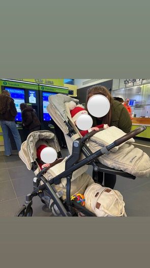 Uppababy Vista v3 double pram