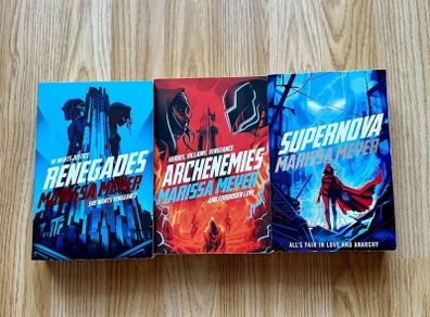 BOOKS - Renegades, Archenemies and Supernova by Marissa Meyer
