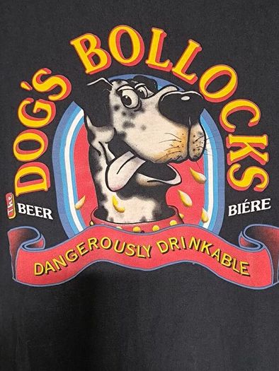 Vintage dogs b#ll#x t shirt size XL