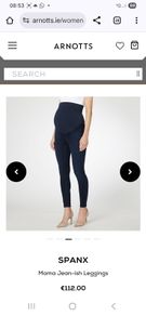 Maternity Spanx jeanish leggings