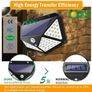 4x 100 LED Outdoor Solar Power Wall Light PIR Motion Sensor Garden Security Lamp Image 5