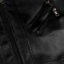 Unisex Motorcycle Bomber Jacket Image 4